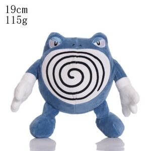 Blue and White Stuffed Animal Toy